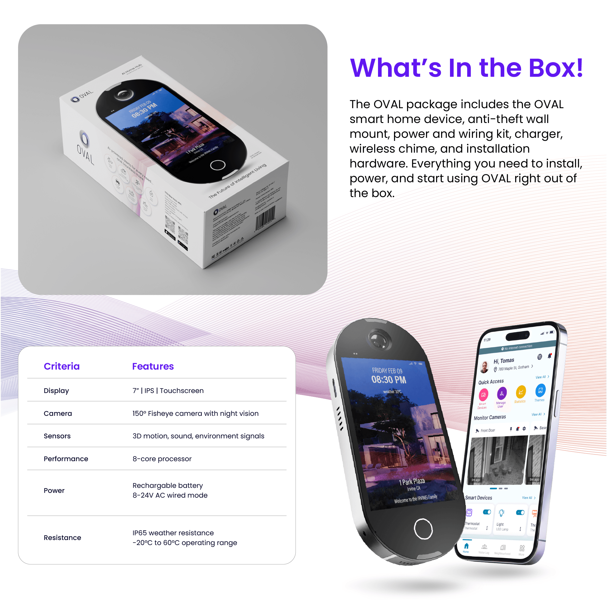 OVAL - World's First AI Hub and Security System