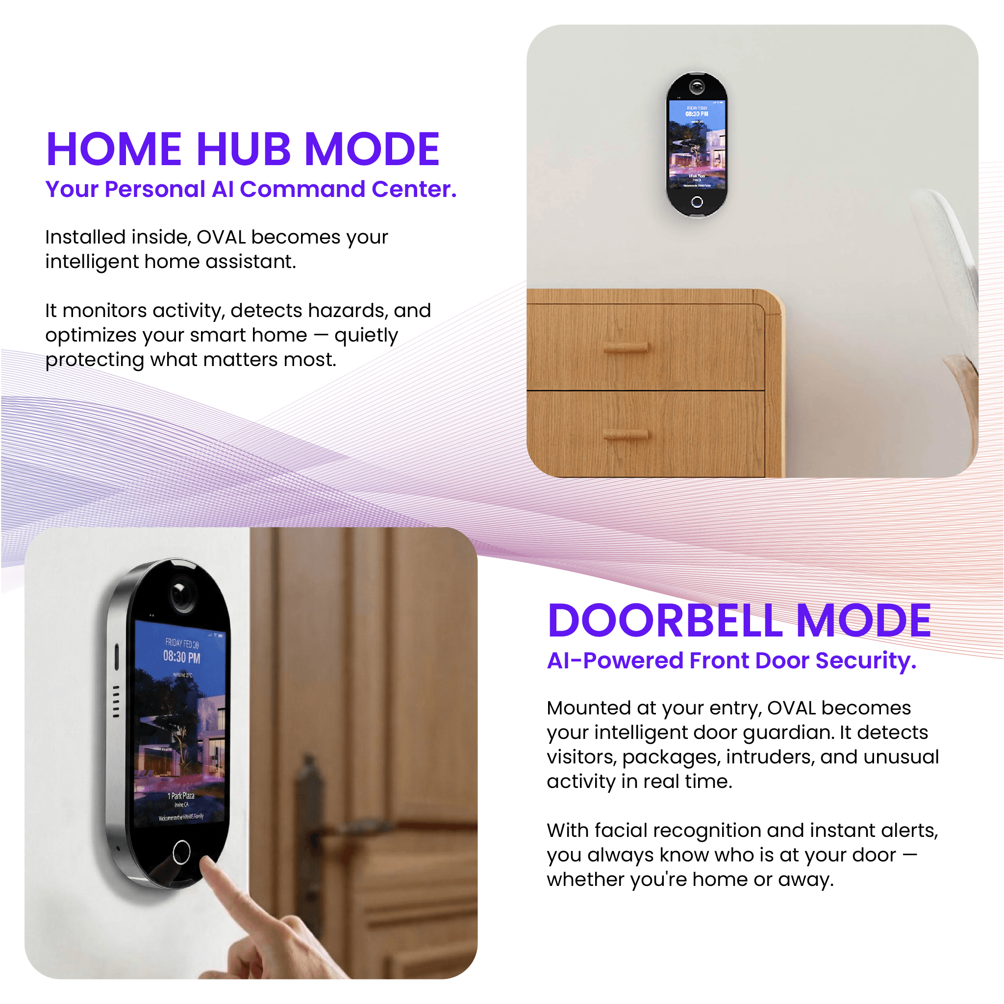 OVAL - World's First AI Hub and Security System