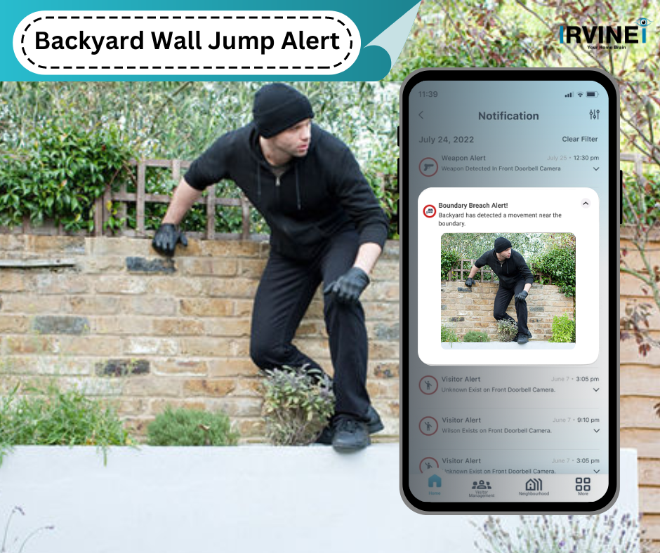 backyard wall-jumping alert