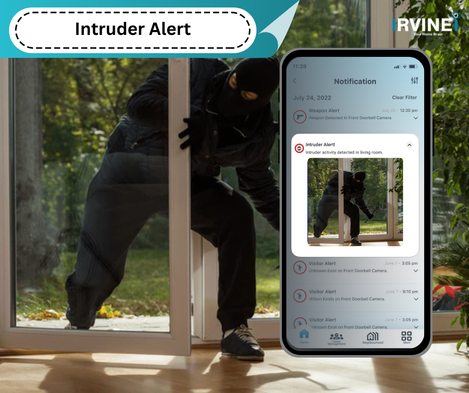 intruder alert